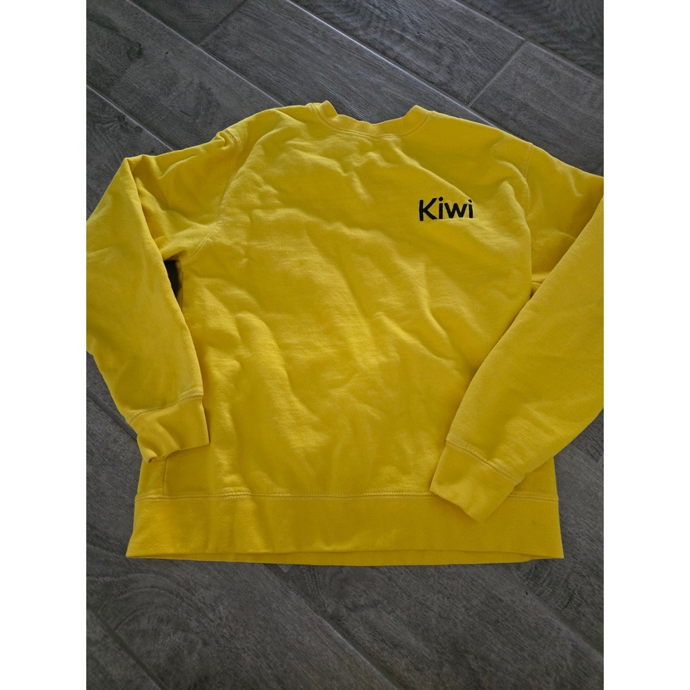 Harry Styles Kiwi Yellow Sweatshirt Im Having Your Baby Sleeve Embroidery Small